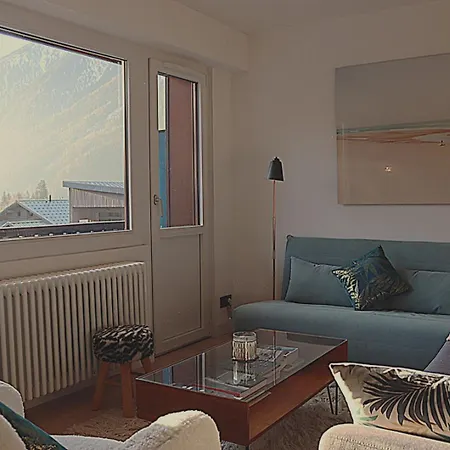 Central, Vue Montblanc, Parking, Wifi Appartement *